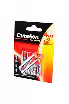 Батарейка Camelion Plus Alkaline 4+2LR03-BP LR03 4+2шт BL6