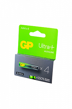 Батарейка GP Ultra Plus GP24AUPA21-2CRSB4 G-TECH LR03 BL4